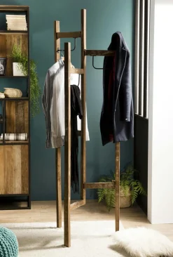 Swing Meubles D'Entrée·Portemanteaux|Portemanteau bois de teck recyclé