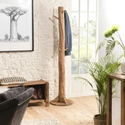 DENVER Univers Déco·Maison De Campagne|Meubles D'Entrée·Portemanteaux|Portemanteau en bois de pin recyclé