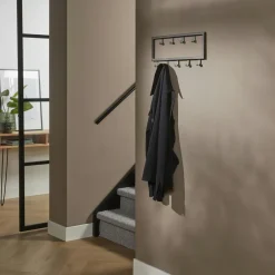 Meubles D'Entrée·Portemanteaux|Portemanteau mural industriel métal MM