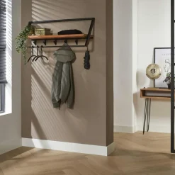 Melbourne Meubles D'Entrée·Portemanteaux|Portemanteaux Industriels|Portemanteau mural moderne 6 patères