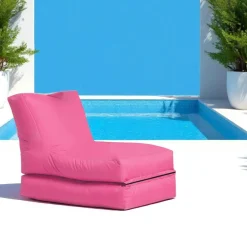 ARTA Coussins / Poufs De Jardin|Pouf bain de soleil extérieur noir