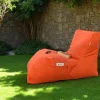 ARTA Transats / Bains De Soleil|Pouf bain de soleil XXL imperméable – orange
