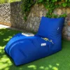 ARTA Transats / Bains De Soleil|Pouf bain de soleil XXL imperméable – bleu