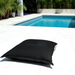 ARTA Coussins / Poufs De Jardin|Pouf coussin de sol extérieur turquoise - 100 cm