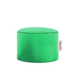 ARTA Coussins / Poufs De Jardin|Pouf extérieur imperméable vert - forme ronde