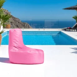 ARTA Coussins / Poufs De Jardin|Pouf poire extérieur rose