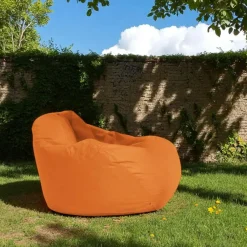 ARTA Coussins / Poufs De Jardin|Pouf poire géant extérieur bleu