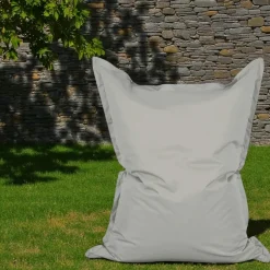ARTA Coussins / Poufs De Jardin|Pouf XXL extérieur gris 180 cm