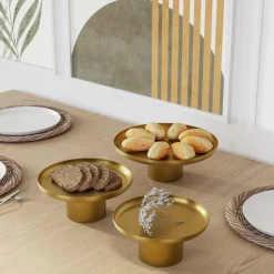 Arts De La Table·Plateaux|Présentoir en métal cuivré (3 tailles)