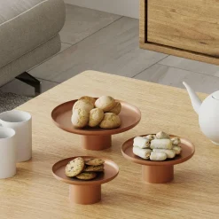 Arts De La Table·Plateaux|Présentoir en métal doré (3 tailles)