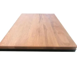 PALERME Rallonges De Tables À Manger|Rallonge en chêne brun pour table 180 cm et 220 cm