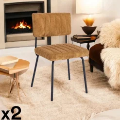 PALERME Rallonges De Tables À Manger|Rallonge pour table ronde extensible en chêne brun 130 cm (40 cm)