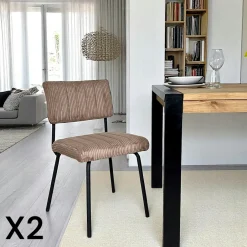 PALERME Rallonges De Tables À Manger|Rallonge pour table ronde extensible en chêne brun 130 cm (40 cm)