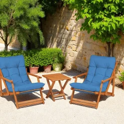 SORA Salons De Jardin·Salons Détente|Transats / Bains De Soleil|Salon jardin détente beige - 2 assises confort