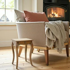 Tradition Sellettes En Métal|Sellette galbé hévéa 45x35x65cm