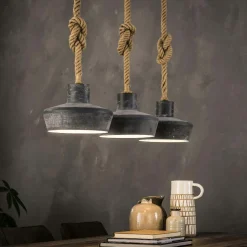 Niagara Univers Déco·Design Contemporain|Suspensions / Lustres|Suspension contemporaine 3 lampes effet glaçon finition chromée