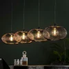 RALF Suspensions / Lustres|Suspension contemporaine 4 lampes style disques