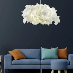 SILE Suspensions / Lustres|Suspension design blanche effet nuage, pour chambre