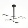 OCALA Suspensions / Lustres|Suspension design LED – 6 lampes disques orientables