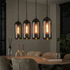 NOVA Suspensions / Lustres|Suspension globe 7 lampes multicolores