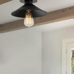 CAMOGLI Suspensions / Lustres|Suspension industrielle - cube bois