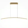 AVA Suspensions / Lustres|Suspension LED design - arc doré style minimaliste