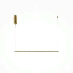 SALEM Suspensions / Lustres|Suspension noire LED – 1 barre verticale design