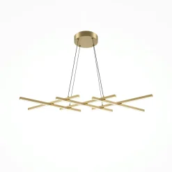 SALEM Suspensions / Lustres|Suspension noire LED – barres croisées minimalistes