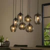 NOVA Univers Déco·Vintage|Suspensions / Lustres|Suspension vintage 7 lampes