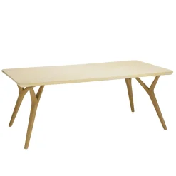 BRASILIA Tables À Manger Rectangulaires|Table à manger béton et chêne 200 cm