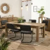 DENVER Univers Déco·Maison De Campagne|Tables À Manger Rectangulaires|Table à manger en bois de pin recyclé 200 cm
