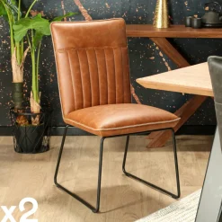 OKA Tables À Manger Rectangulaires|Tables À Manger En Chêne|Table à manger moderne piètement oblique chêne massif 240 cm