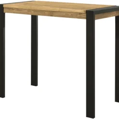 Loundge Tables À Manger Rondes|Tables À Manger Extensibles|Table à manger ronde bois massif 110-150 (avec 1 allonge)