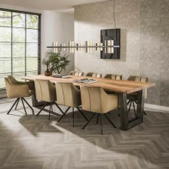 CAIRNS Tables À Manger Industrielles|Tables À Manger Rectangulaires|Table à manger tronc 300