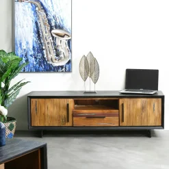 PHOENIX Tables Basses À Tiroirs|Table basse bois recyclé de bateau