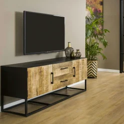 Swing Tables Basses Carrées|Table basse carrée style atelier