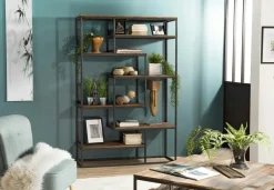 Swing Tables Basses Carrées|Table basse carrée style atelier