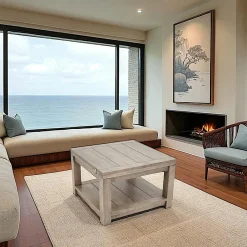 Attan Tables Basses Scandinaves|Tables Basses Carrées|TABLE BASSE EXTENSIBLE 60CM