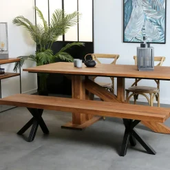 LOMBARDIE Tables Basses Design|Table basse gigogne en céramique forme design (lot de 2 pièces)