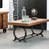 LEEDS Univers Déco·Vintage|Univers Déco·Loft Industriel|Table basse industrielle vintage bois recyclé