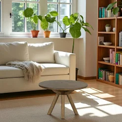 KYOTO Tables Basses Rondes|Table basse ronde en chêne