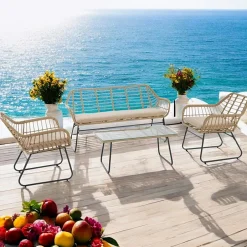 BAHIA Tables De Jardin|Table de jardin extensible 180/240 acacia