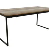 Loft / Loft Colors Tables À Manger Industrielles|Tables À Manger Rectangulaires|Table de Repas en Hévéa recyclé coloré et pieds métal 180x90x77cm LOFT COLORS