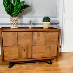 NOVA Tables Basses Gigognes|Table gigogne noir et or (lot de 2 pièces)