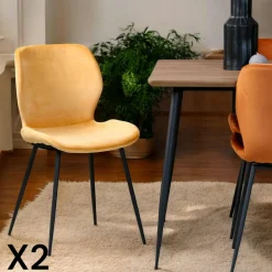 CANBERRA Tables À Manger Industrielles|Tables À Manger Rectangulaires|Table pied central en bois recyclé 200 cm