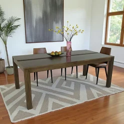 Gala Tables À Manger En Bois|Tables À Manger Rectangulaires|Table repas hévéa 200x100cm