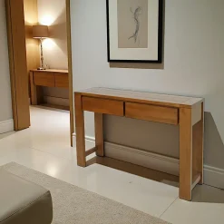 PALERME Tables À Manger Rondes|Tables À Manger En Chêne|Table ronde extensible en chêne huilé 130 cm