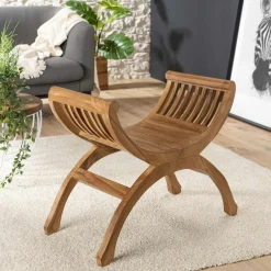 OKA Tables À Manger Rectangulaires|Tables À Manger En Chêne|Table salle à manger bois métal pied croisé 180