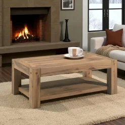 OKA Tables À Manger Rectangulaires|Tables À Manger En Bois|Table salle à manger bois métal pied croisé 240 cm