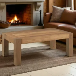 OKA Tables À Manger Rectangulaires|Tables À Manger En Bois|Table salle à manger bois métal pied croisé 240 cm